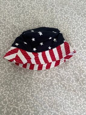 The Children's Place Red, White & Navy Striped Bucket Hat